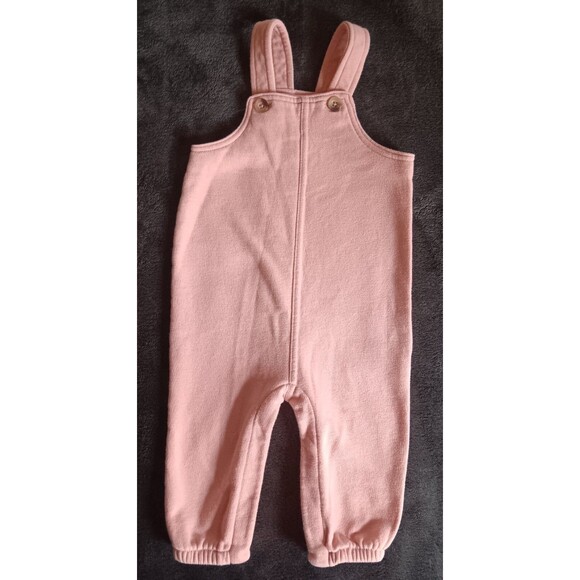 shirt and pants 6 to 12 month Old Navy long sleeve with Flowers Bib girl baby - Picture 6 of 7